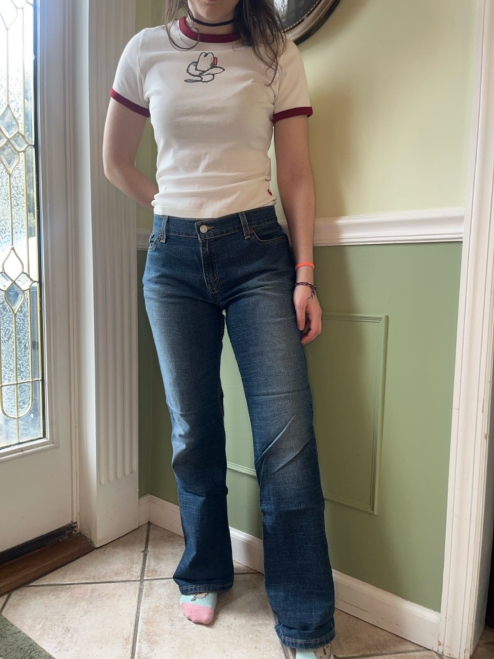 Levi’s vintage Y2K 518 super low boot cut stretch jeans